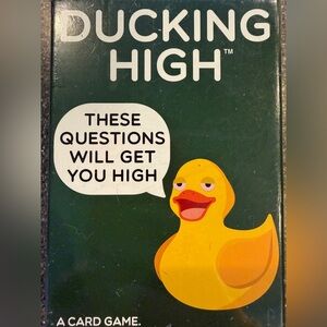 Ducking High Card Game 21 Years & Older 3-20+ Players 30-90 Minutes New Sealed
